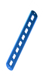 INTR - Пряма широка пластина, комбіновані отвори, з кутовою стабільністю, титан